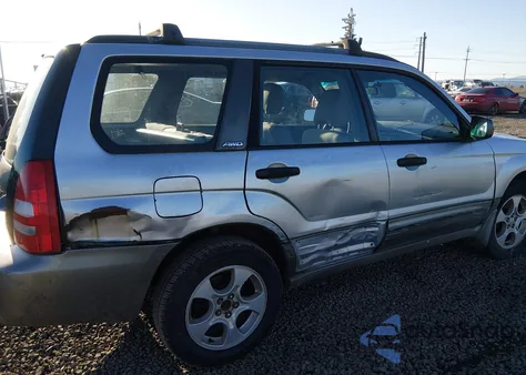 2003 Subaru Forester Xs z USA, uszkodzony, nr VIN JF1SG65673H715292